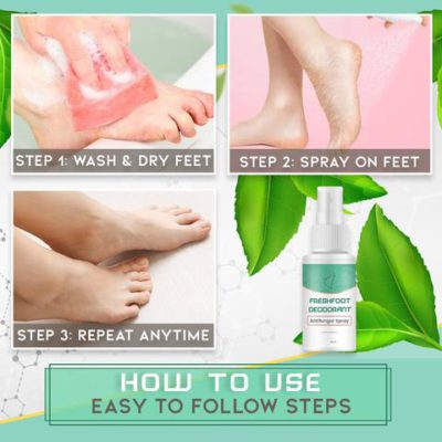 Antifungal Spray,Foot Deodorant,Fresh Foot,Spray,Antifungal