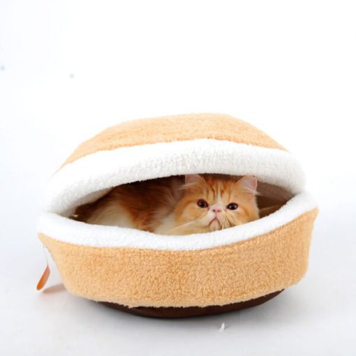 Hamburger Bed,Cat Hamburger Bed,Cats,Bed