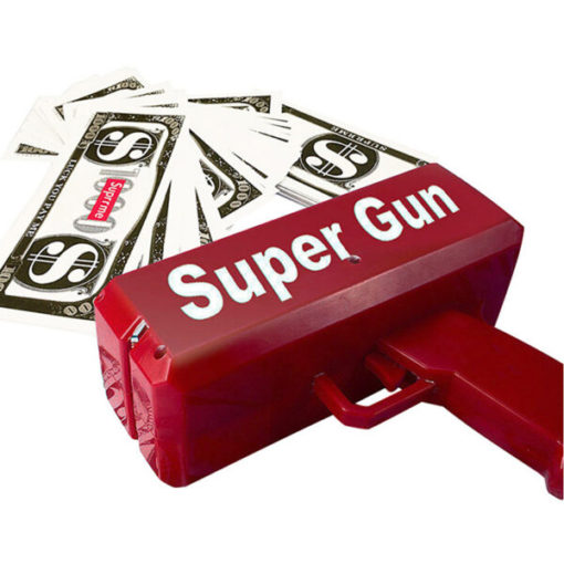 Super Money Gun,Make It Rain,Money Gun,Gun,Super Money