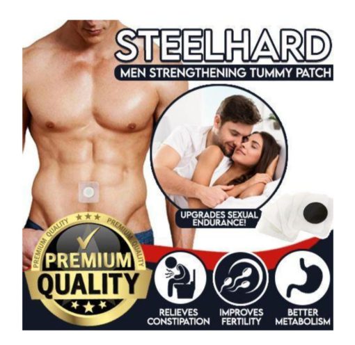 SteelHard Men Strengthening Tummy Patch,Tummy Patch