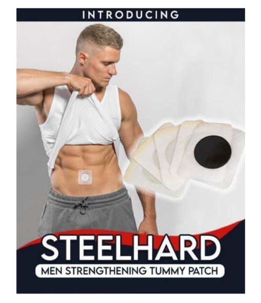 SteelHard Men Strengthening Tummy Patch,Tummy Patch