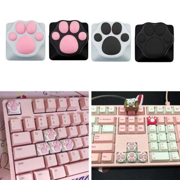 Kitty Paw Keyboard Caps - Online Low Price - MOLOOCO