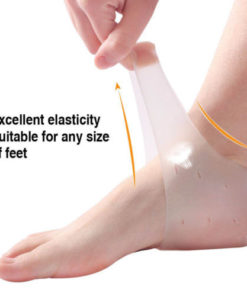 Silicone Gel,Heel and Ankle Sleeve,Heel and Ankle,Plantar Fascistis