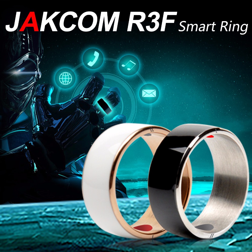Jakcom Smart Ring Wear Convenient R3 R3F Timer2 MJ02 Black Color Magic Finger NFC Ring For 4