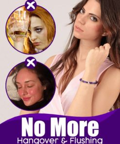 StayClear Anti-Flush Hangover Amethyst Bracelet,Anti-Flush Hangover Amethyst Bracelet,Hangover Amethyst Bracelet,Amethyst Bracelet,StayClear Anti-Flush Hangover