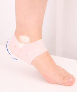 Silicone Gel,Heel and Ankle Sleeve,Heel and Ankle,Plantar Fascistis