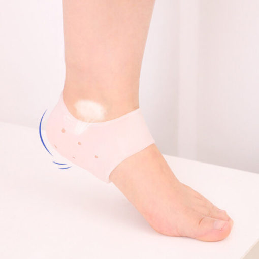 Silicone Gel,Heel and Ankle Sleeve,Heel and Ankle,Plantar Fascistis