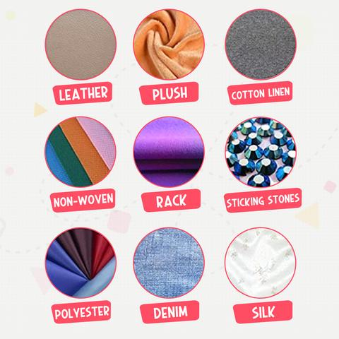 Buy HRUNIQUE Multi Fabric Sew Glue Quick Dry Fabric Glue Stitch