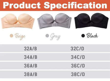 Strapless Front Buckle Lift Bra,Front Buckle Lift Bra,Buckle Lift Bra,Lift Bra