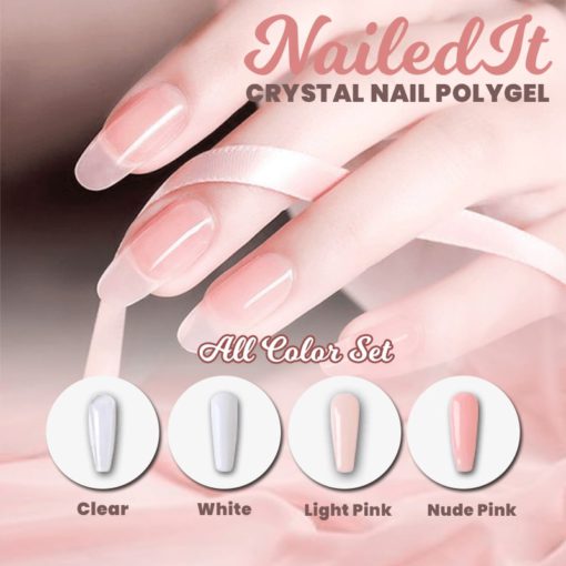 NailedIt Crystal Nail Polygel,Crystal Nail Polygel,Nail Polygel