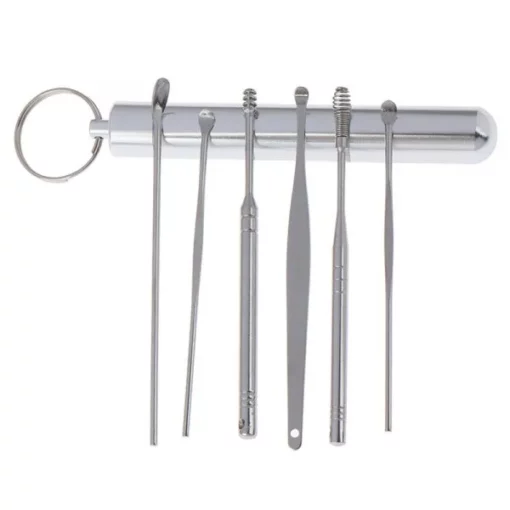 Ear Wax Removal,Ear Wax Removal Set,Stainless Steel Ear Wax Removal Set