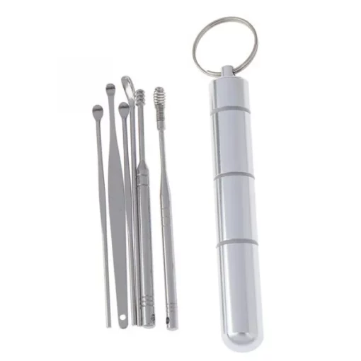 Ear Wax Removal,Ear Wax Removal Set,Stainless Steel Ear Wax Removal Set