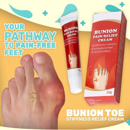 Relief Cream,Bunion Toe,Bunion Toe Stiffness Relief Cream