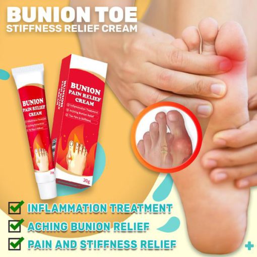 Relief Cream,Bunion Toe,Bunion Toe Stiffness Relief Cream