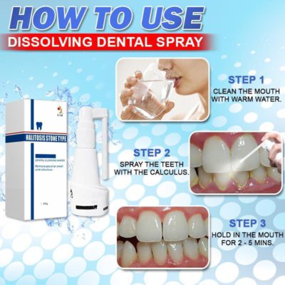 CalculusFree Dissolving Dental Spray,Dental Spray