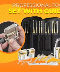 Pick Lock Tool,Professional Pick Lock Tool Set,Professional Locksmith Training Set