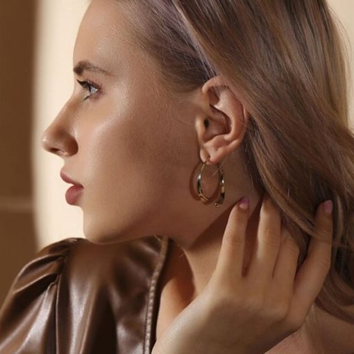 Curved Earrings,Simple Curved Earrings