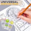 Geometric Ruler,Universal Geometric Ruler