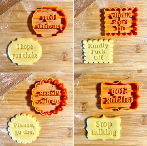 Cookie Molds,Good Wishes,Cookie Molds With Good Wishes