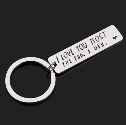 I LOVE YOU MORE THE END I Win,I LOVE YOU MORE,I LOVE YOU,Key Chains