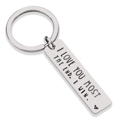 I LOVE YOU MORE THE END I Win,I LOVE YOU MORE,I LOVE YOU,Key Chains