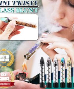 Mini Twisty Glass Blunt,Twisty Glass Blunt,Glass Blunt