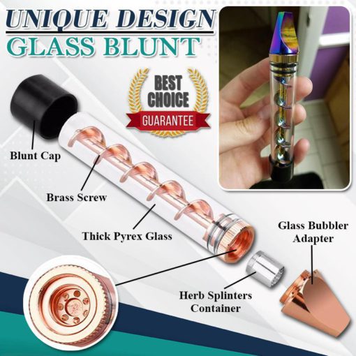 Mini Twisty Glass Blunt,Twisty Glass Blunt,Glass Blunt