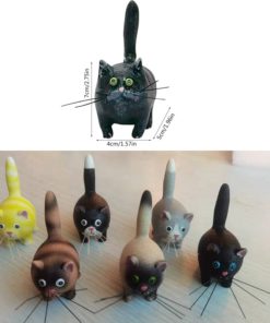 Miniature Sculpture,Sculpture Ornament,Kitty Miniature Sculpture Ornament