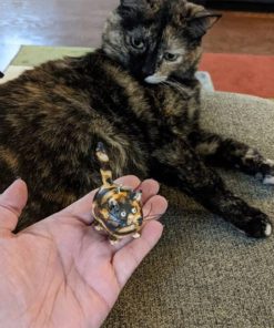 Miniature Sculpture,Sculpture Ornament,Kitty Miniature Sculpture Ornament