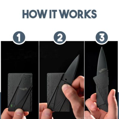 SelfProtect Foldable CardTool