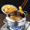 Japanese Style Tempura Fryer With Temperature Control