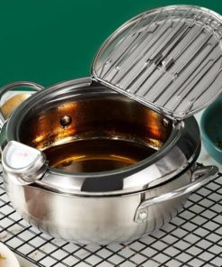 Stainless Steel Deep Fryer Pot,Deep Fryer Pot,Temperature Control