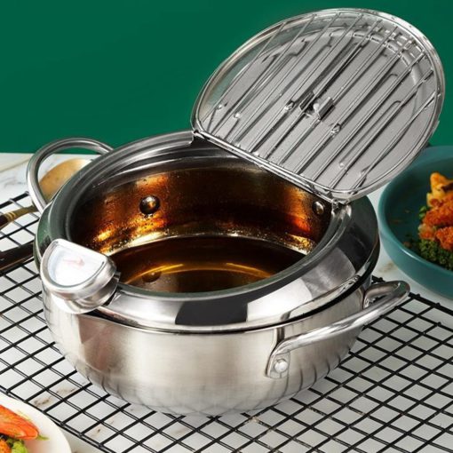 Stainless Steel Deep Fryer Pot,Deep Fryer Pot,Temperature Control