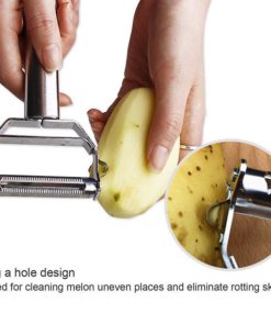 Vegetable Peeler,Stainless Steel Multi-function Vegetable Peeler