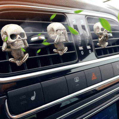 Skull Ghost,Bone Skull,Car Air Freshener,Air Freshener,Bone Skull Ghost Car Air Freshener