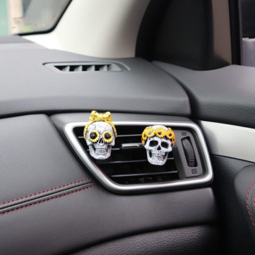 Skull Ghost,Bone Skull,Car Air Freshener,Air Freshener,Bone Skull Ghost Car Air Freshener