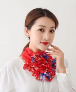 Lace Scarf,Flower Collar,Scarf Flower,Fashion Lace Scarf Flower Collar