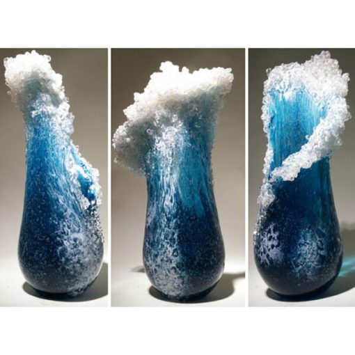 Wavy Vase,Majestic Wavy Vase