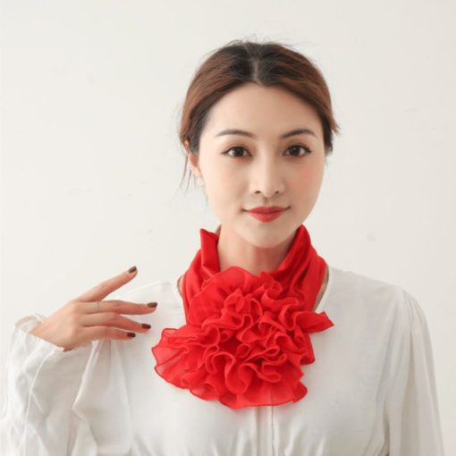 Lace Scarf,Flower Collar,Scarf Flower,Fashion Lace Scarf Flower Collar