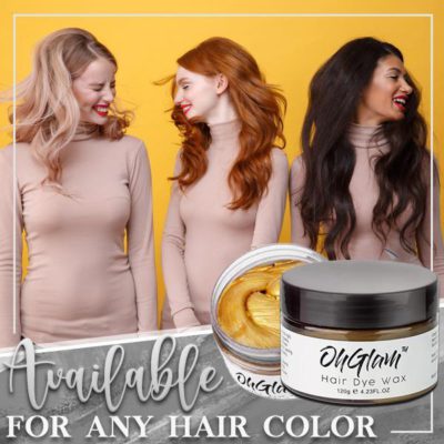 Hair Dye Wax,OhGlam™ Styling Hair Dye Wax