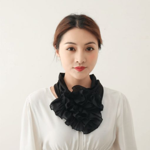 Lace Scarf,Flower Collar,Scarf Flower,Fashion Lace Scarf Flower Collar