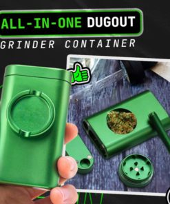 Grinder Container,Dugout Grinder,Dugout Grinder Container,All-in-One Dugout Grinder Container