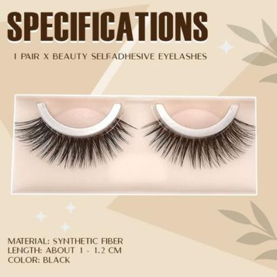 Beauty Self Adhesive Eyelashes,Adhesive Eyelashes