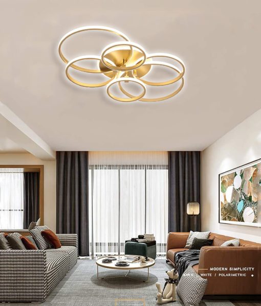 LED Chandelier Lighting,Chandelier Lighting,LED Chandelier,Gold Modern LED Chandelier Lighting