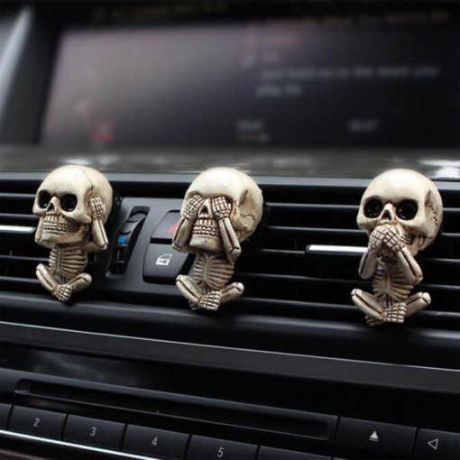 Skull Ghost,Bone Skull,Car Air Freshener,Air Freshener,Bone Skull Ghost Car Air Freshener