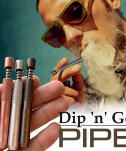 One-Hitter Pipe,Hitter Pipe,Dugout One-Hitter Pipe