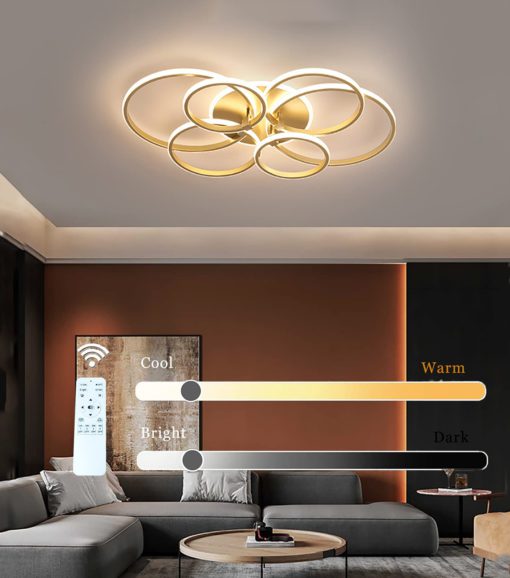 LED Chandelier Lighting,Chandelier Lighting,LED Chandelier,Gold Modern LED Chandelier Lighting