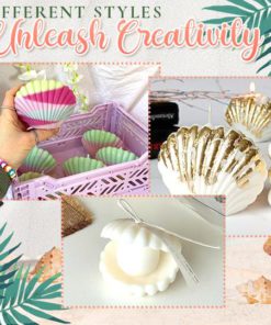 DIY Seashell Candle Mould