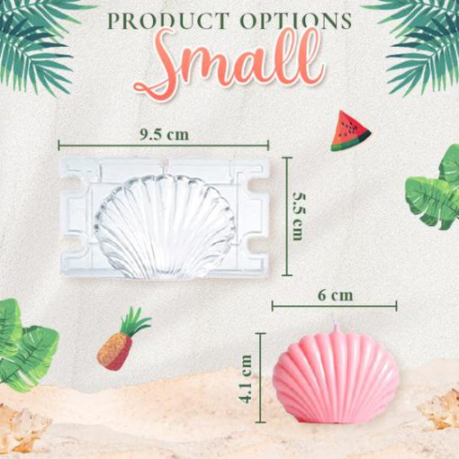 DIY Seashell Candle Mould