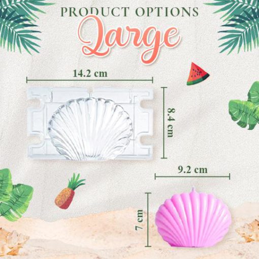 DIY Seashell Candle Mould